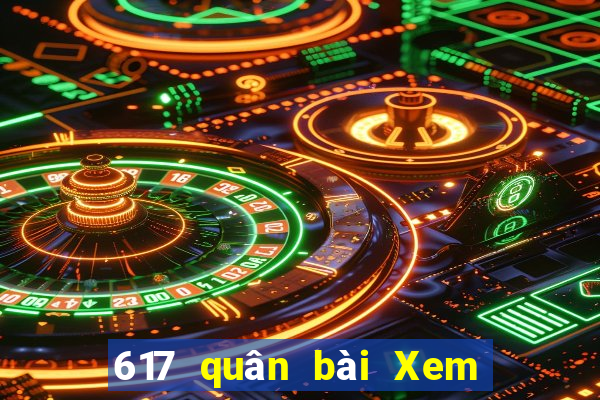 617 quân bài Xem bốn quân bài