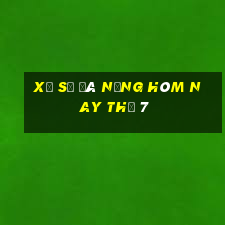 xổ số đà nẵng hôm nay thứ 7