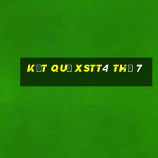 Kết quả XSTT4 Thứ 7