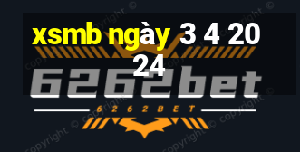 xsmb ngày 3 4 2024