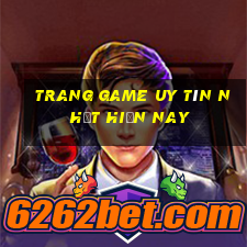 trang game uy tín nhất hiện nay