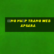 Đăng nhập trang web Apsara