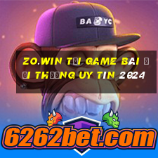 Zo.Win Tải Game Bài Đổi Thưởng Uy Tín 2024