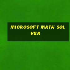 microsoft math solver