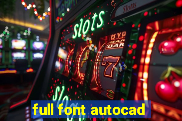 full font autocad