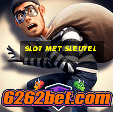 slot met sleutel