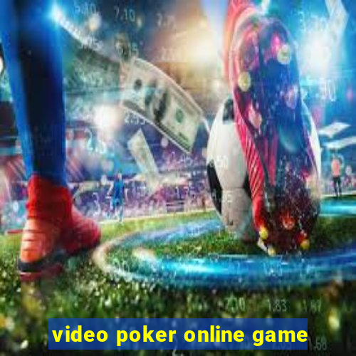 video poker online game