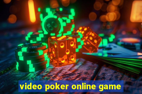 video poker online game