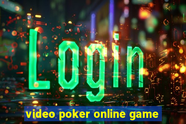 video poker online game