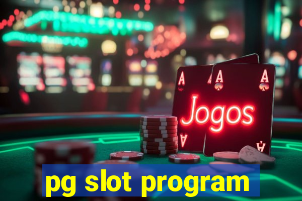 pg slot program