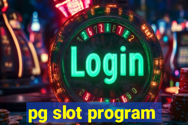 pg slot program