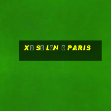 Xổ số lớn ở Paris