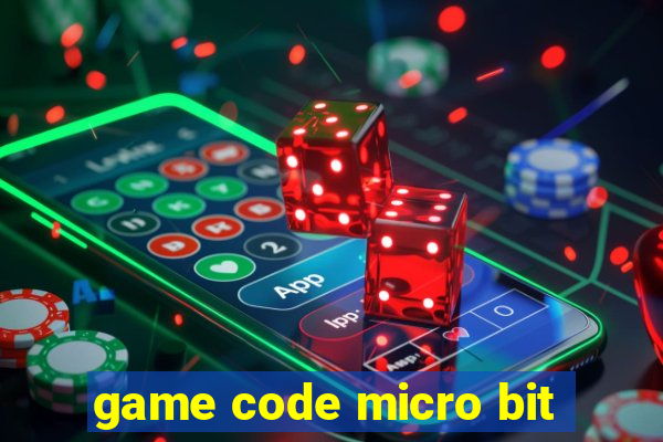 game code micro bit