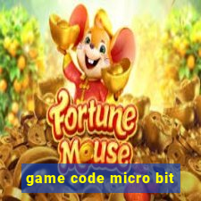 game code micro bit