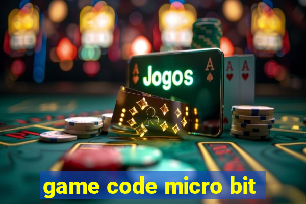 game code micro bit