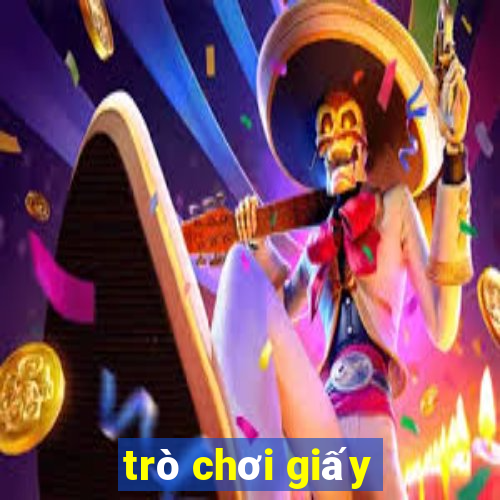 trò chơi giấy