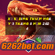 xổ số bình thuận ngày 3 tháng 8 năm 2024