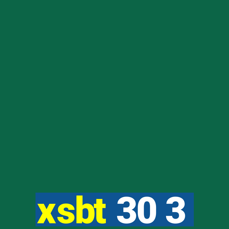 xsbt 30 3