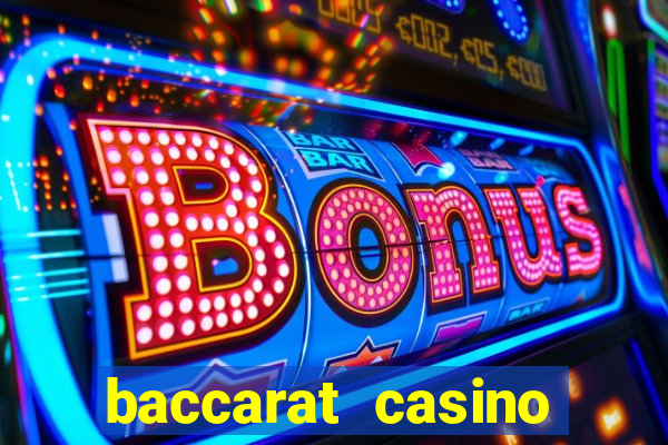 baccarat casino card games