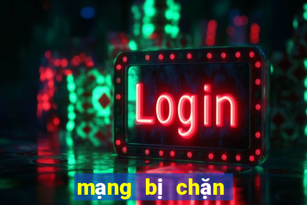 mạng bị chặn lưu lượng dns