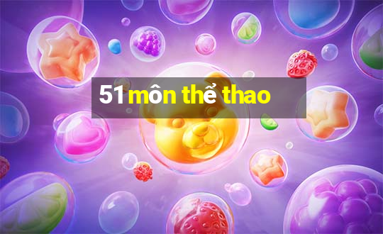 51 môn thể thao