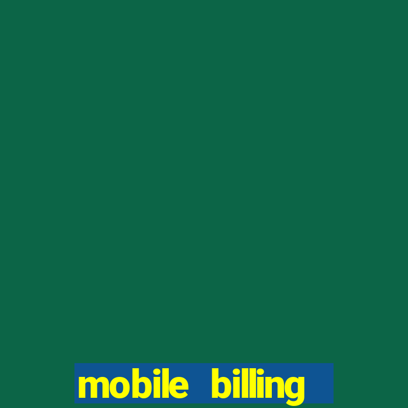 mobile billing casino canada