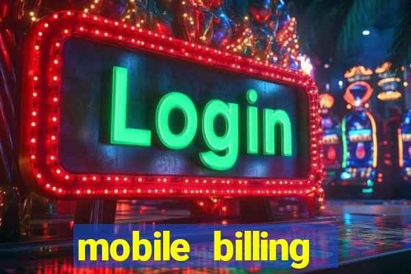 mobile billing casino canada