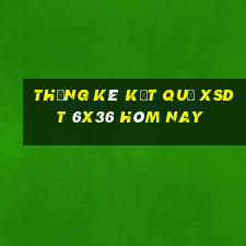 THỐNG KÊ KẾT QUẢ XSDT 6x36 hôm nay