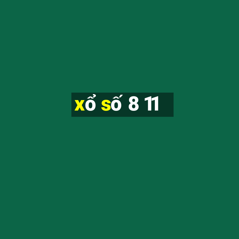 xo so 8 11