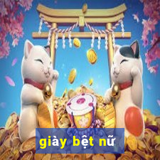 giày bệt nữ